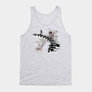 Dancing on a piano Tank Top